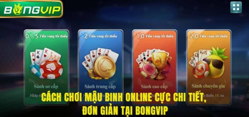 Mậu Binh Online là một trò chơi thú vị và dễ chơi nhưng đòi hỏi người chơi phải có chiến thuật