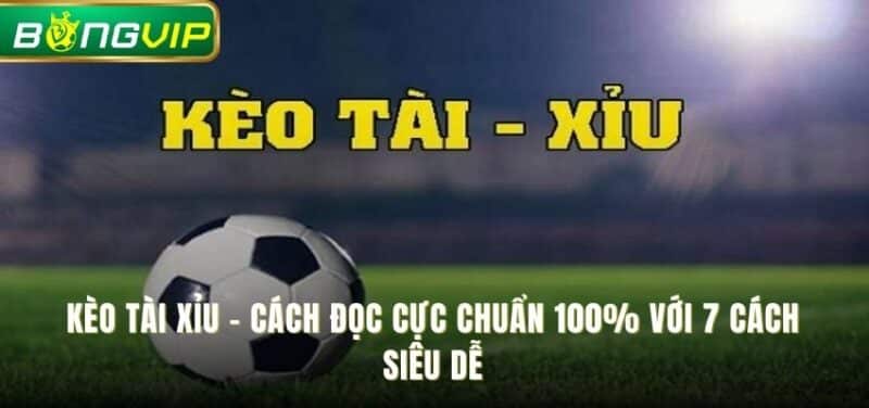 Kèo tài xỉu - Cách đọc cực chuẩn 100% với 7 cách siêu dễ