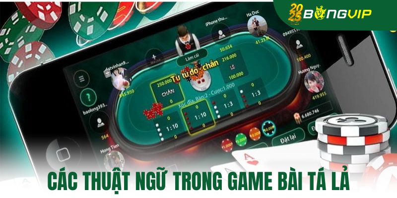 Các thuật ngữ trong game bài tá lả