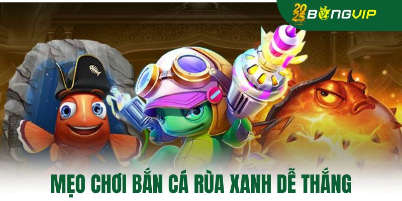 Mẹo chơi bắn cá rùa xanh dễ thắng