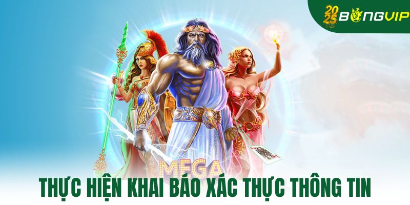 Thực hiện khai báo xác thực thông tin